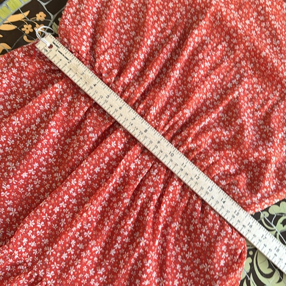 BCX CHIFFON SUNDRESS Sz: L - Picture 6 of 8